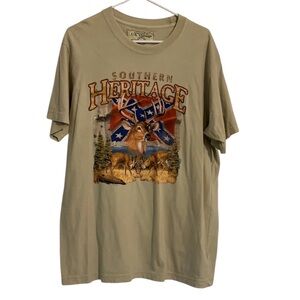 Mens U.S. Vintage Southern Heritage Tee Size Large